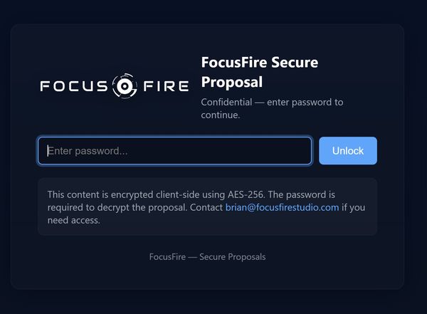 Secure Focus Fire Forms
